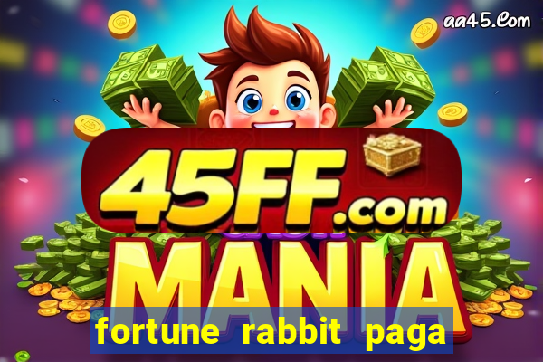 fortune rabbit paga mesmo Informational